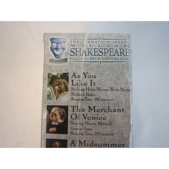 The Dramatic Works of William Shakespeare: Comedy 5 Disc - DVD - Sealed - Picture 7 of 10
